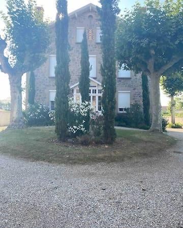 Chambres Privees Dans Maison Avec Grand Parc Et Piscine Proche Via Rhona Andancette Kültér fotó